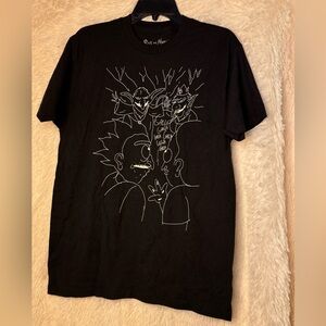 Rick & Morty unisex Graphic T-Shirt – Black – Size L